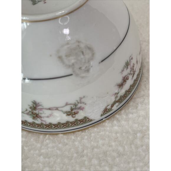 Haviland Limoges Tea-cup and saucer Set X6 One Cup Has Issue- See Pics. - Picture 9 of 11